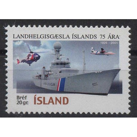 Islandia - Nr 973 2001r - Militaria - Marynistyka