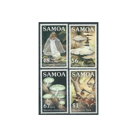 Samoa - Nr 561 - 64 1985r - Grzyby