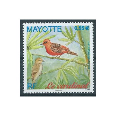 Mayotte - Nr 222 2009r - Ptaki
