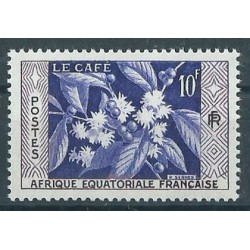 Francuska Afryka Równikowa - Nr 302 1956r - Kwiaty - Kol. francuskie