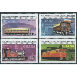 Ghana - Nr 783 - 86 1978r - Koleje