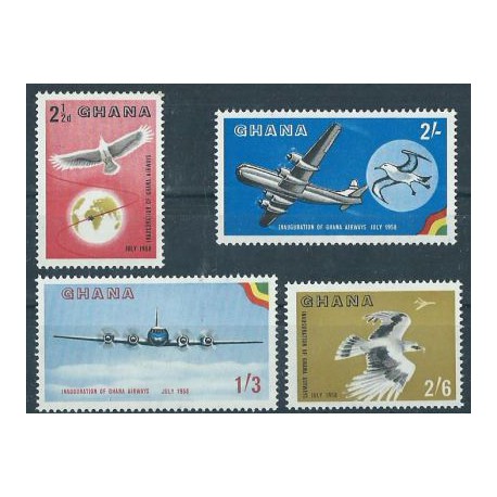 Ghana - Nr 028 - 31 1958r - Ptaki