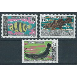 Kambodża - Nr 260 - 62 1970r  -  Ryby