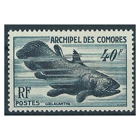 Komory - Nr 031 1950r - Ryba - Kol. francuskie