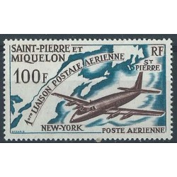 SPM - Nr 407 1964r - Samolot - Kol. francuskie