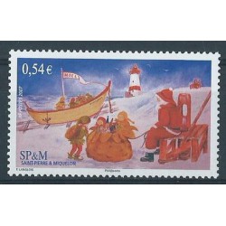 SPM - Nr 1002 2007r - Boże Narodzenie -   Latarnie