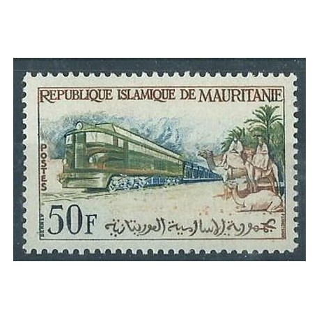 Mauretania - Nr 196 1962r - Koleje