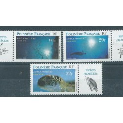Polinezja Fr - Nr 676 - 78 1995r - Fauna morska -  Gady