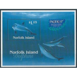 Norfolk - Bl 18 I 1997r - Ssaki morskie