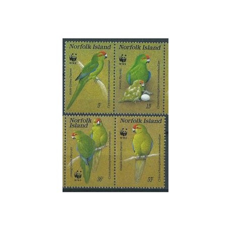 Norfolk - Nr 421 - 24 1987r - WWF -  Ptaki