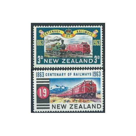 Nowa Zelandia - Nr 428 - 29 1996r - Koleje