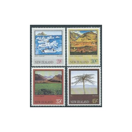 Nowa Zelandia - Nr 870 - 73 1983r - Krajobrazy