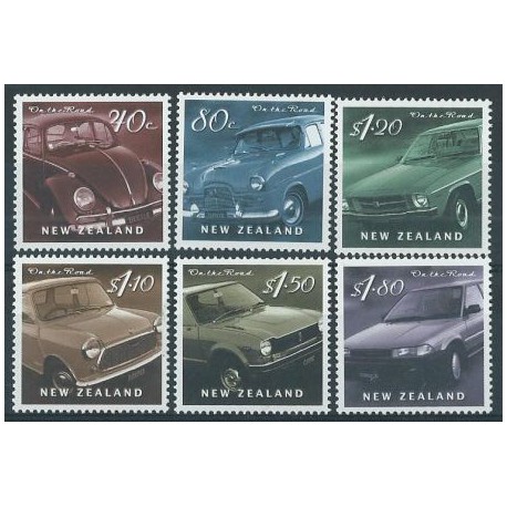 Nowa Zelandia - Nr 1836 - 41 2000r - Samochody