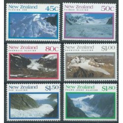 Nowa Zelandia - Nr 1230 - 35 1992r - Krajobrazy