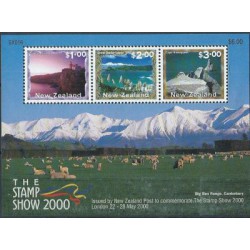 Nowa Zelandia - Bl 111 2000r - Latarnia - Krajobrazy