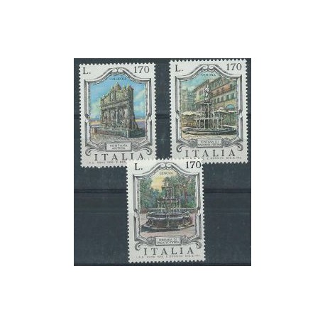 Włochy - Nr 1557 - 59 1976r - Architektura