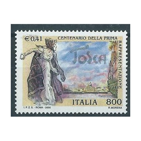 Włochy - Nr 2670 2000r - Opera -  Muzyka
