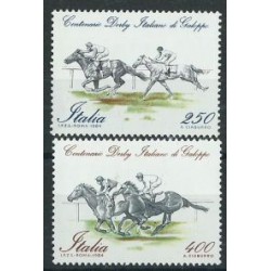 Włochy - Nr 1889 - 90 1984r - Konie