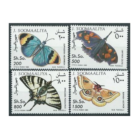 Somalia - Nr 472 - 75 1993r - Motyle