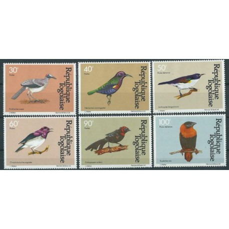 Togo - Nr 1536 - 41 1981r - Ptaki
