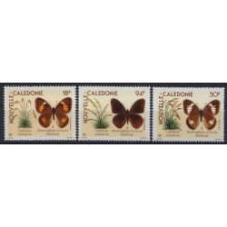 Nowa Kaledonia - Nr 867 - 69 1990r - Motyle