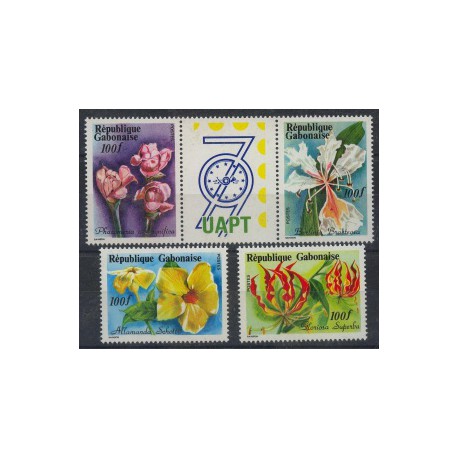 Gabon - Nr 702 - 05 1979r - Kwiaty