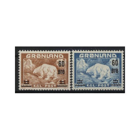 Grenlandia - Nr 037 - 38 1956r - Ssaki