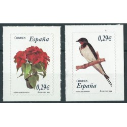 Hiszpania - Nr 4163 - 64 2006r - Ptak -  Kwiat