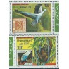 Gabon - Nr 682 - 83 Pasek 1978r - Ptaki -  Ssaki