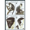 Ghana - Nr 1973 - 76 1994r - WWF -  Ssaki