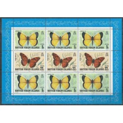 Wyspy Dziewicze - Nr 344 - 45 Klb 1978r - Motyle