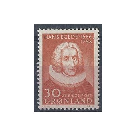 Grenlandia - Nr 042 1958r - Malarstwo