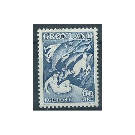 Grenlandia - Nr 039 1957r - Ssaki morskie