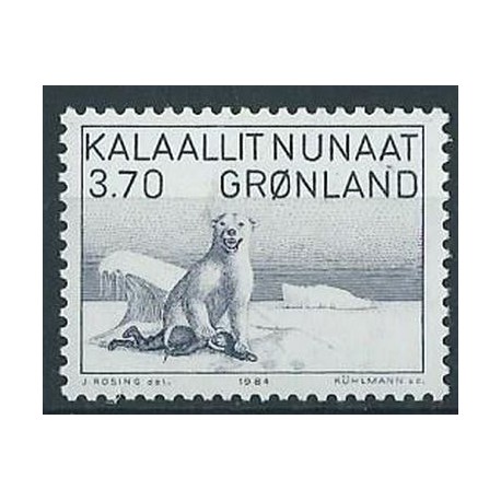 Grenlandia - Nr 147 1984r - Ssaki