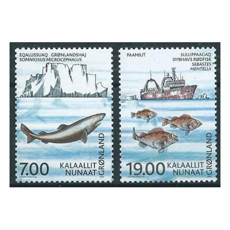 Grenlandia - Nr 387 - 88 2002r - Ryby