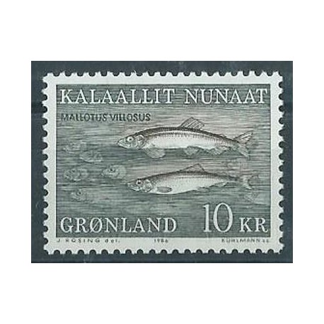 Grenlandia - Nr 168 1986r - Ryby