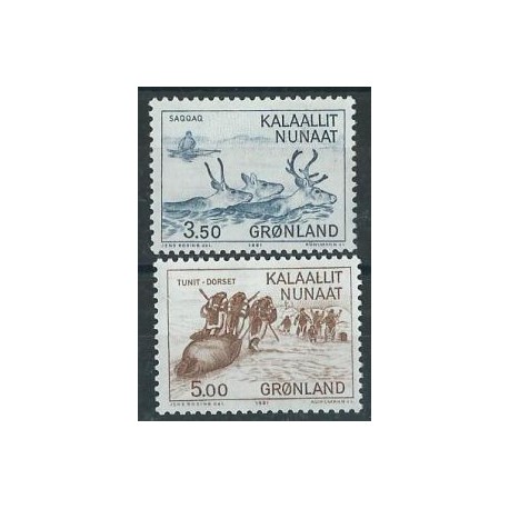 Grenlandia - Nr 131 - 32 1981r - Ssaki -  Ssaki morskie