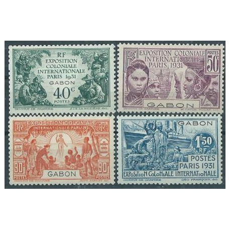 Gabon - Nr 123 - 26 1931r - Kolonie francuskie - Marynistyka