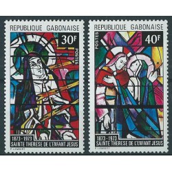Gabon - Nr 520 - 21 1973r - Witraże - Religia