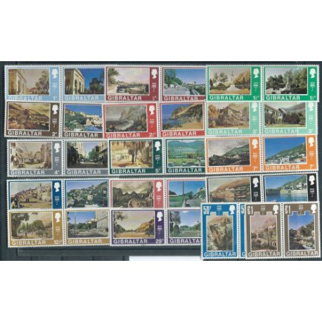 Gibraltar - Nr 244 - 75 1971r - Krajobrazy