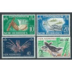 Nowe Hebrydy - Nr 204 - 07 1963r - Ryby -  Ptak
