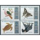 Nowe Hebrydy - Nr 379 - 82 1974r - Ptaki -  Ssaki - Gady - Motyle