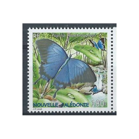 Nowa Kaledonia - Nr 1660 2014r - Motyle