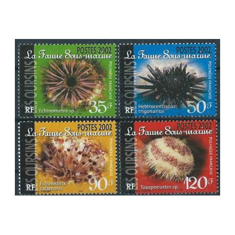 Polinezja Fr. - Nr 864 - 67 2002r - Fauna morska