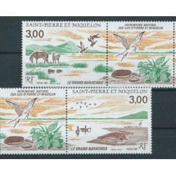 SPM - Nr 554 - 55 Pasek  1987r - Konie -  Ptaki - Ssaki mor