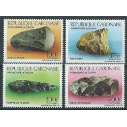 Gabon - Nr 1057 - 60 1990r - Mineraly