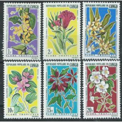 Kongo - Nr 272 - 77 1971r - Kwiaty