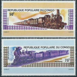 Kongo - Nr 460 - 61 1975r - Koleje