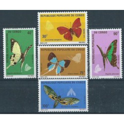 Kongo - Nr 323 - 27 1971r - Motyle