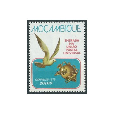 Mozambik - Nr 676 1979r - Ptak - UPU